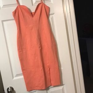 New WOT Bodycon Dress with sweetheart neckline